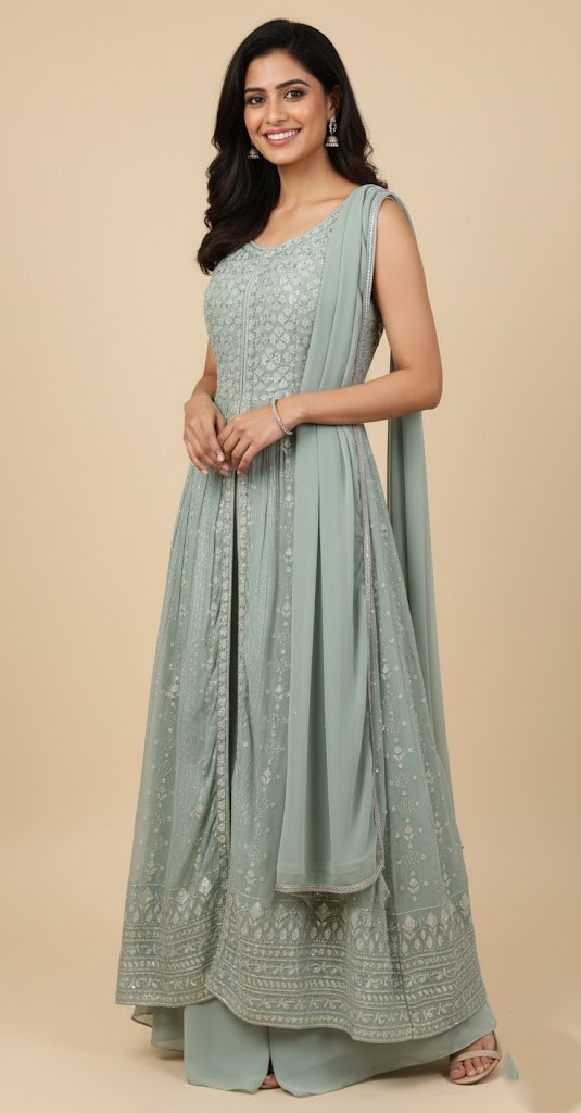 LADIES CHURIDHAR L/P LS